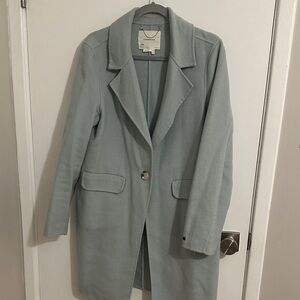 Anthropologie Light Blue Coat